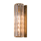 RV Astley Reagan Wall Lamp – Antique Brass and Crystal