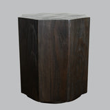 Livingsley Zander Dark Brown Side Table