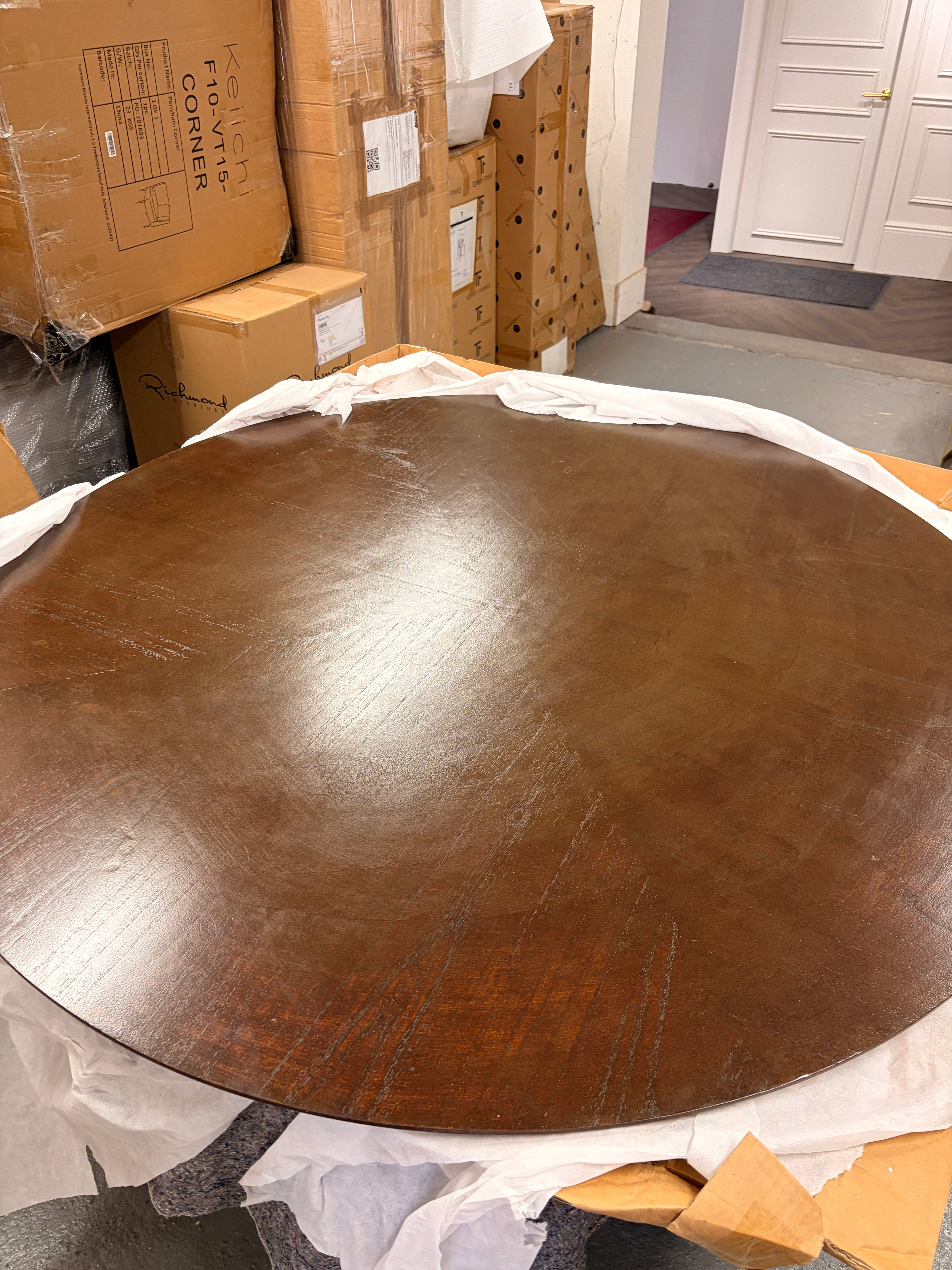 Trella Dining Table in Mindi Wood - 150cm – Second