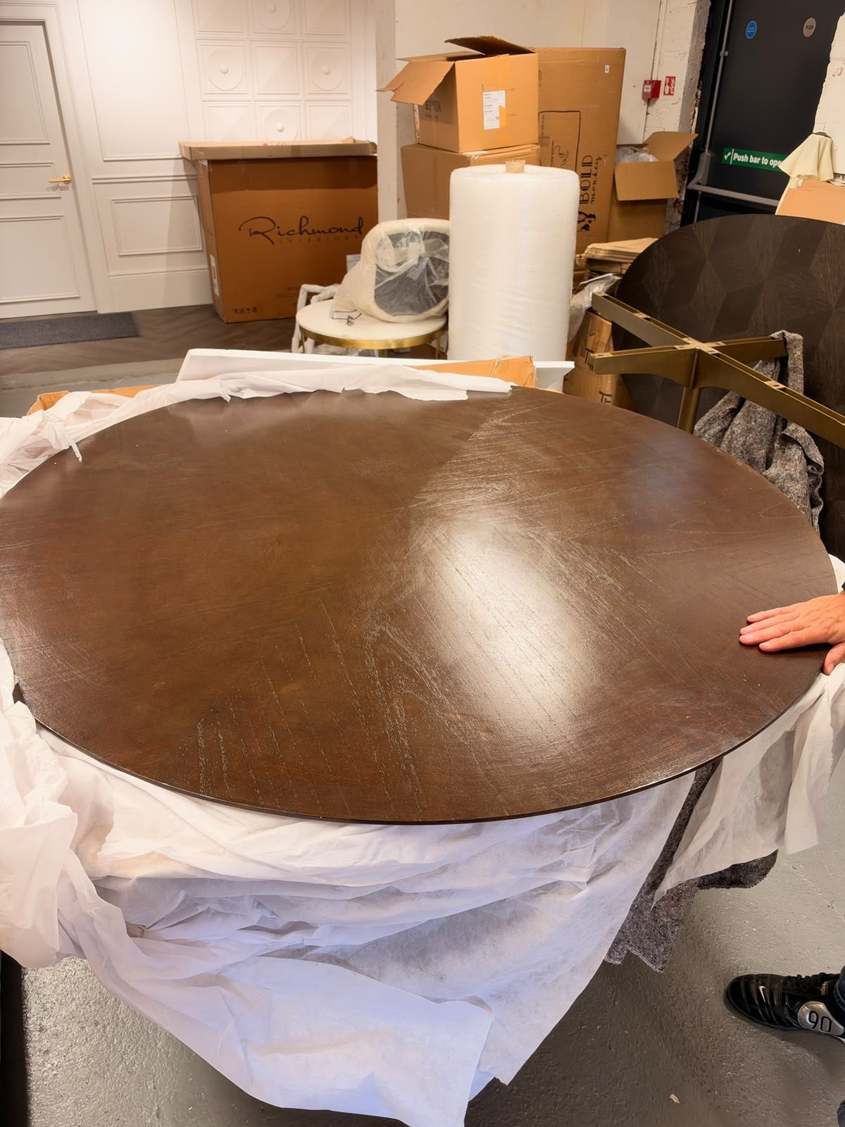 Trella Dining Table in Mindi Wood - 150cm – Second