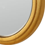 Keiichi Irregular Arched Mirror - Gold Leaf
