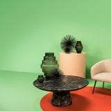 Pols Potten Royale Disc Coffee Table with Black Faux Marble