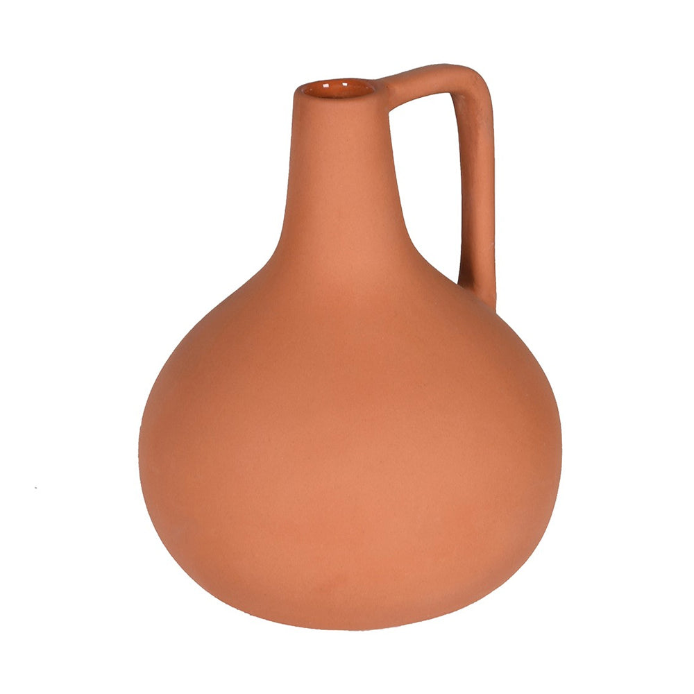 Adara Terracotta Vase – 1 Handle