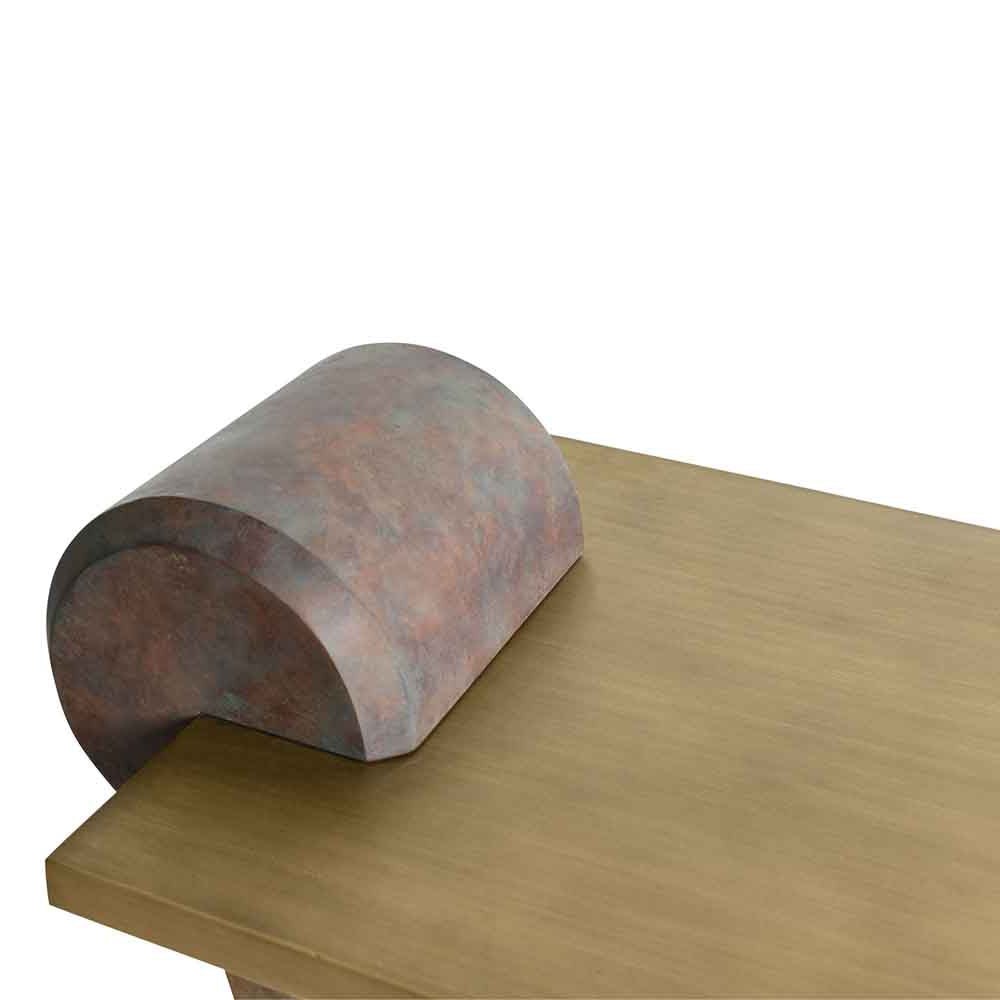 Aeris Leaning Coffee Table in Copper
