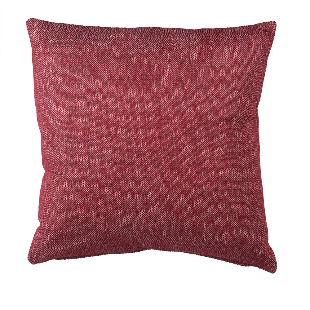 Akane Red and White Striped Cushion Cover