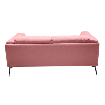 Alberta Two-Seater Sofa with Reynaldo Rave Ash Rose Fabric