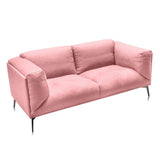 Alberta Two-Seater Sofa with Reynaldo Rave Ash Rose Fabric