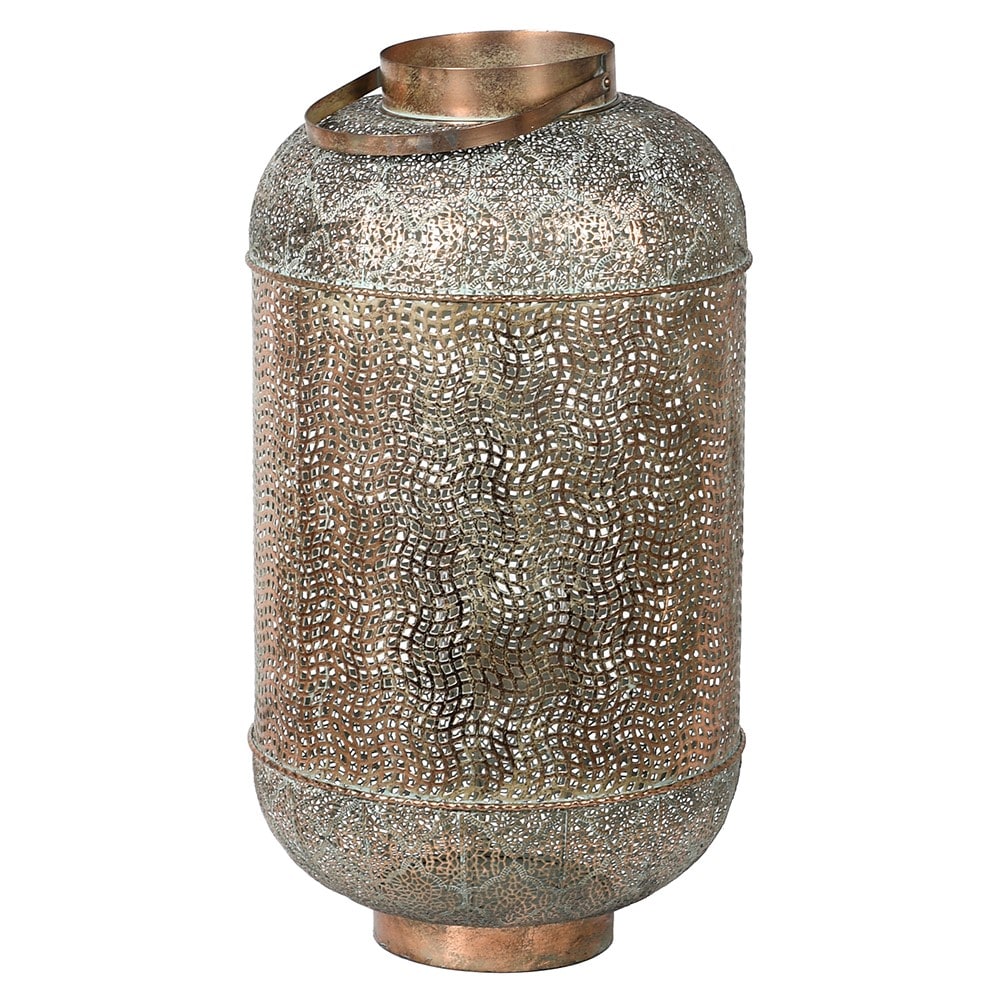 Ambara Large Filigree Lantern in Iron