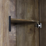 Light & Living Meave Cabinet in Dark Brown Wood