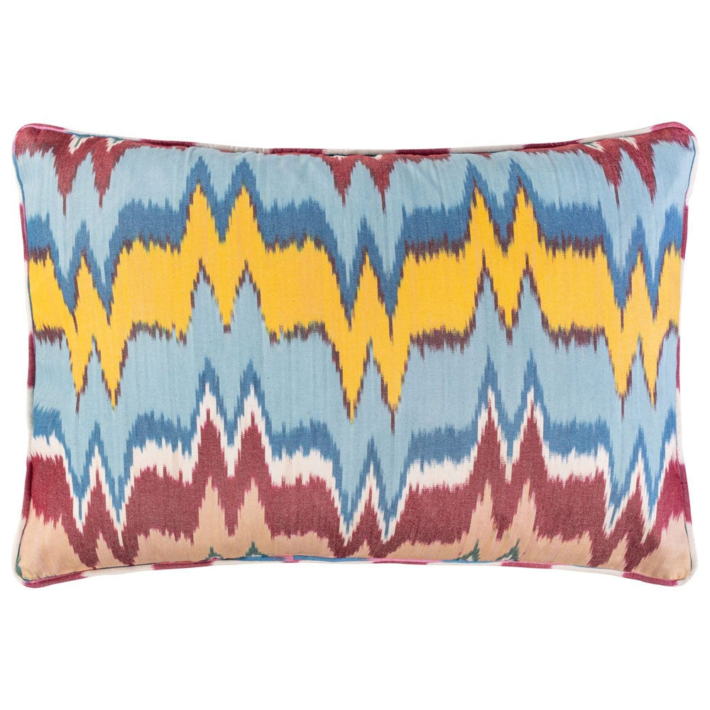 Ariadne Ikat Cotton Cushion – Large