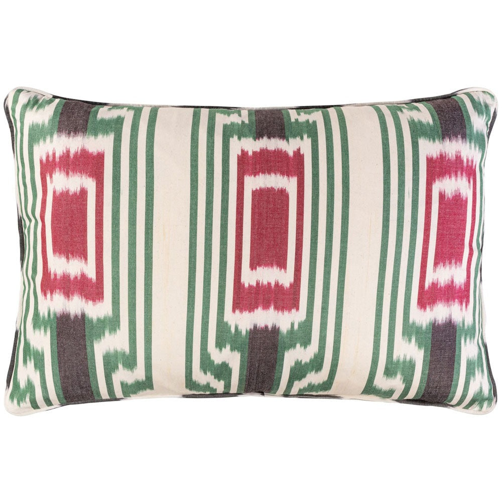 Ariadne Ikat Cotton Cushion – Large