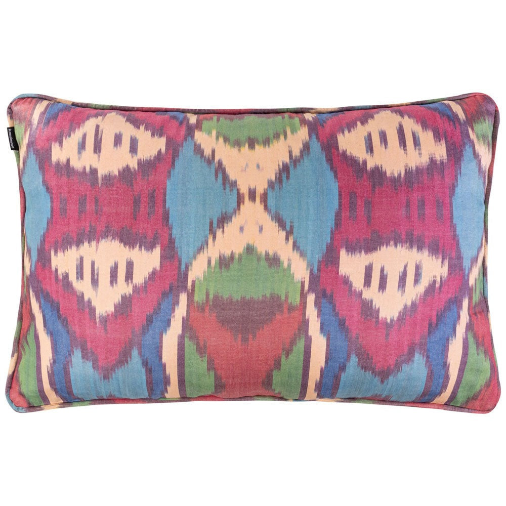 Ariadne Ikat Cotton Cushion – Large