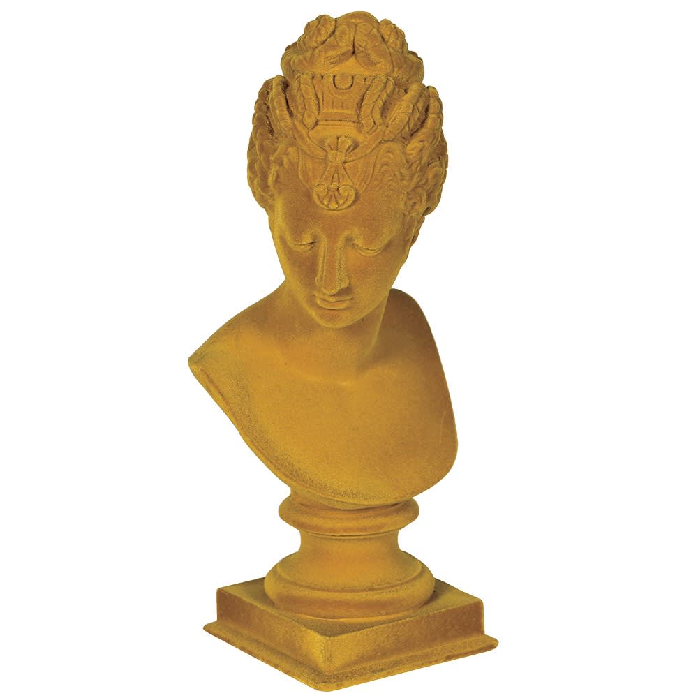 Artemis Bust with Illuminating Yellow Flock - Excess Stock