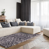 Asiatic Alto Rug in AL05 Grey and Cream
