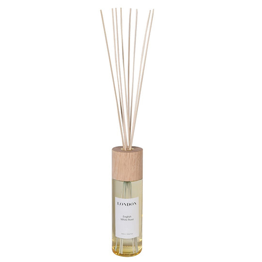 Asra English White Rose Reed Diffuser Shropshire Design
