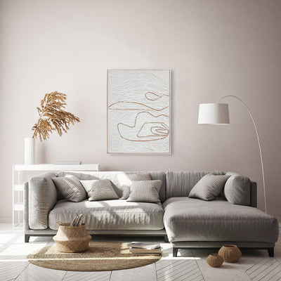 Berkeley Designs Abstract Design 17 Artwork Oil on Canvas