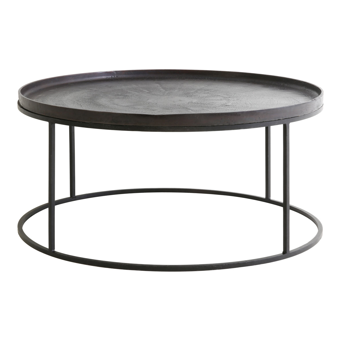 Bronze metal deals outdoor side table