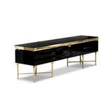 Berkeley Designs Hampshire Media Unit with High Gloss Black