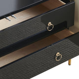 Berkeley Designs Brompton Media Unit with Black Gloss Finish