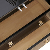 Berkeley Designs Brompton Media Unit with Black Gloss Finish