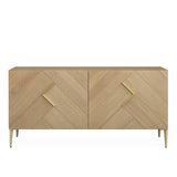 Berkeley Designs Burford Sideboard in Natural Oak Parquet