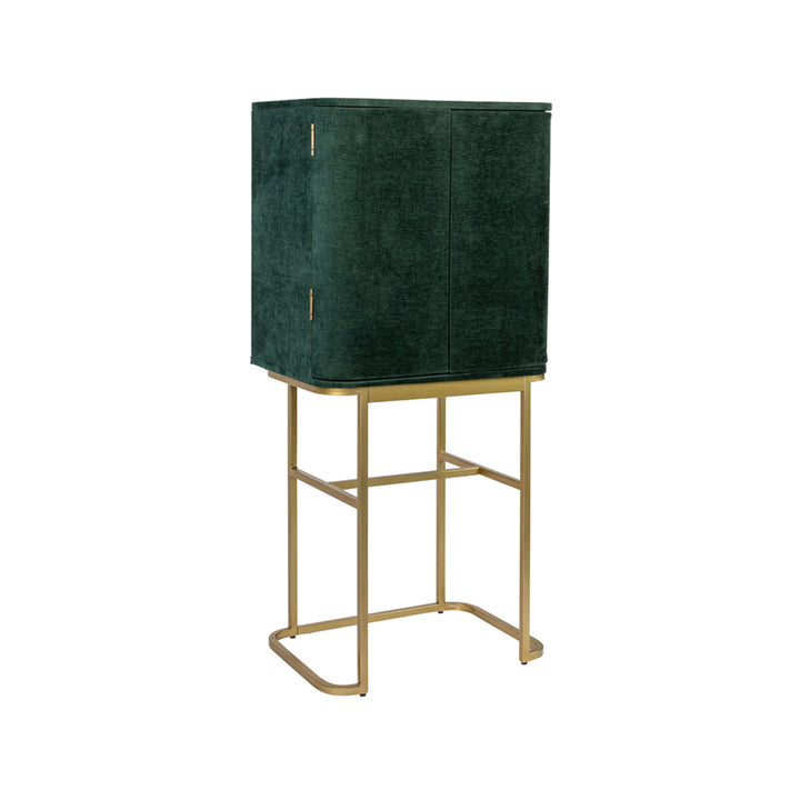 Bold Monkey Ava Morgana Cabinet – Velvet Green