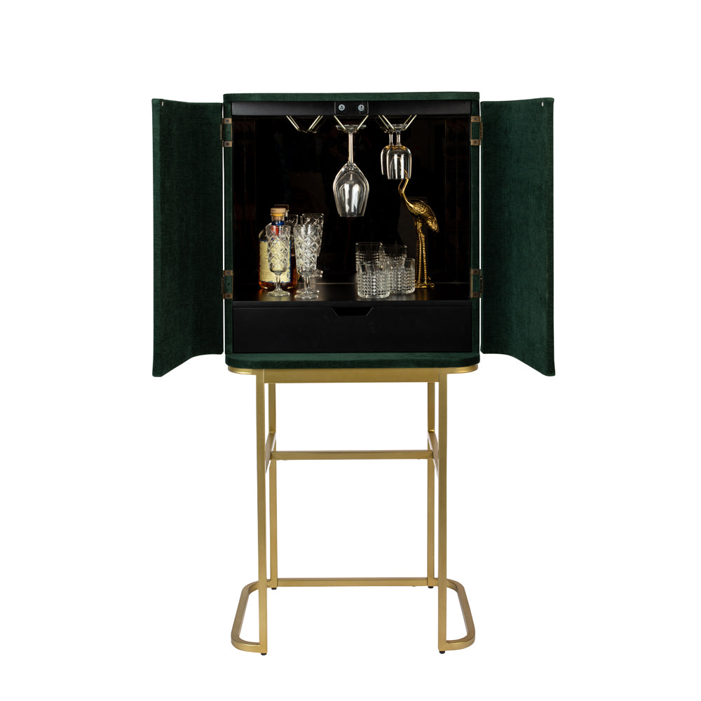 Bold Monkey Ava Morgana Cabinet – Velvet Green