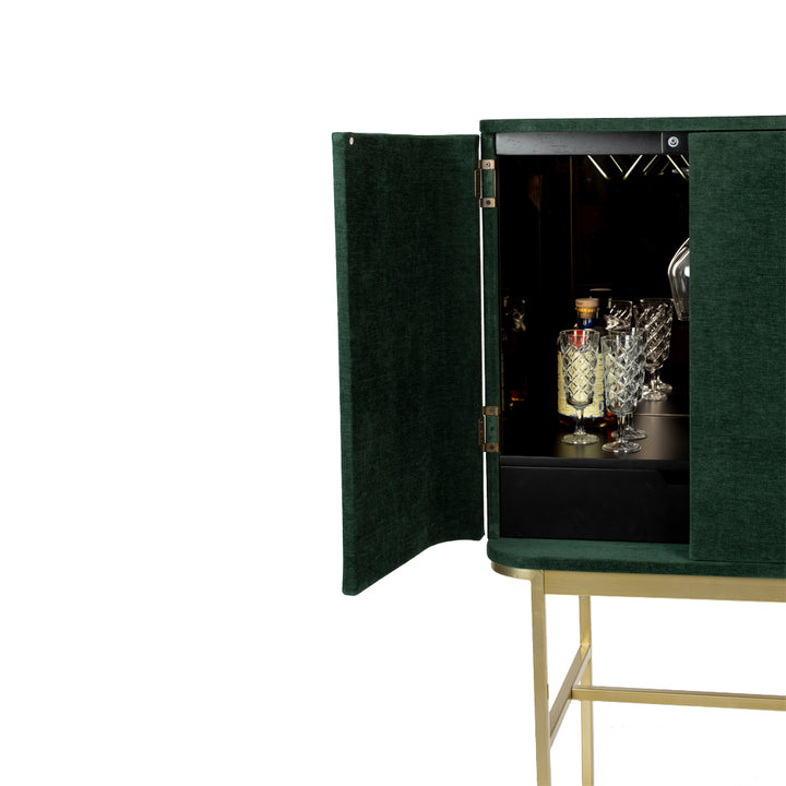 Bold Monkey Ava Morgana Cabinet – Velvet Green