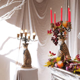Bold Monkey Proudly Crowned Panther Floor Lamp – Spotted