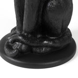 Bold Monkey Proudly Crowned Side Table – Black