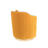 Bold Monkey Sassy Granny Lounge Chair in Ochre