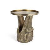 Bold Monkey See You Later Alligator Side Table