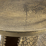 Bold Monkey See You Later Alligator Side Table