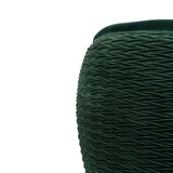 Bold Monkey So Curvy Lounge Chair in Dark Green