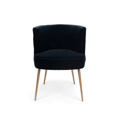 Bold Monkey Such a Stud Chair - Dark Blue