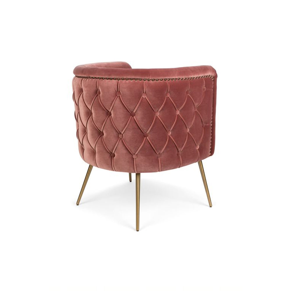 Bold Monkey Such a Stud Lounge Chair - Pink