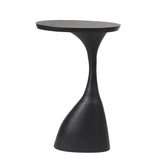 Light & Living Macau Side Table in Matt Black Colour