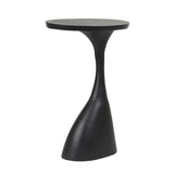 Light & Living Macau Side Table in Matt Black Colour