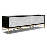 Berkeley Designs Brompton Media Unit with Black Gloss Finish