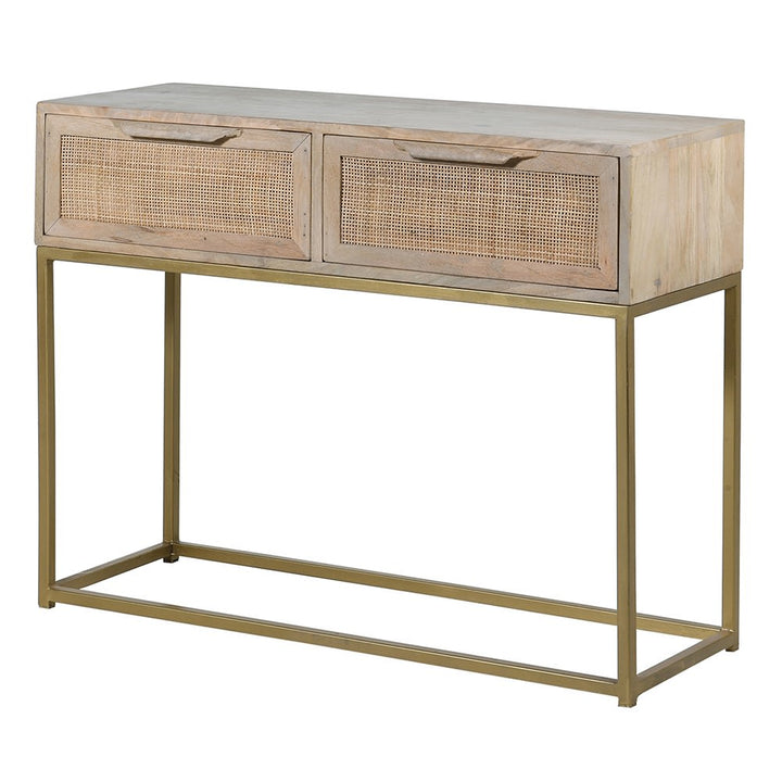 Chablis Woven Canework 2 Drawer Console