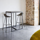 Lyon Beton Hauteville Bar Chair with Concrete Seat – Large