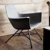 Lyon Beton Hauteville Low Armchair with Concrete Seat