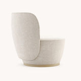 Domkapa Pearl Armchair in Columbia Nata and Natural Ash