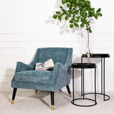 Hampshire Chair with Duck Egg Blue Cord