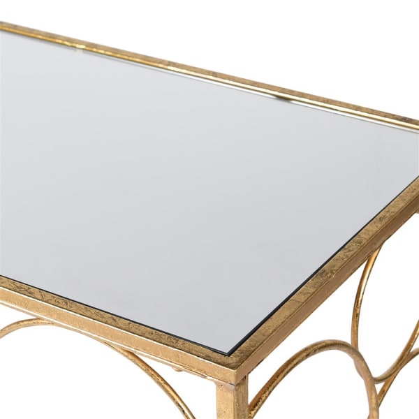 Verona Gold Console Table