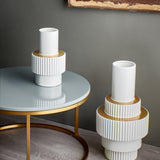Pols Potten Geared Up Vase with Glazed Porcelain