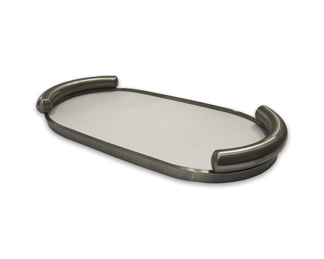 Liang & Eimil Crocodile Leather Tray