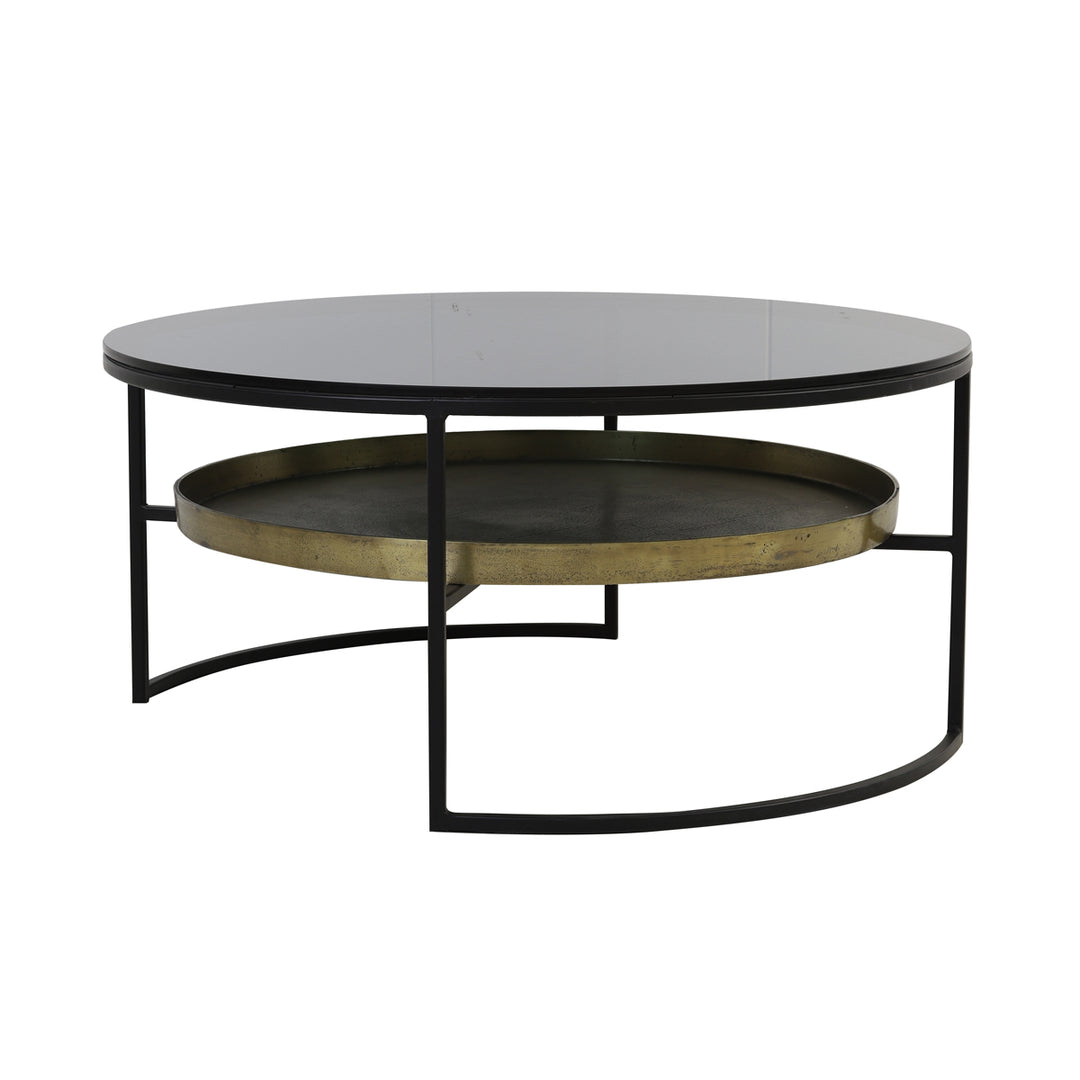 Light & Living Rowdy Coffee Table in Antique Bronze Metal