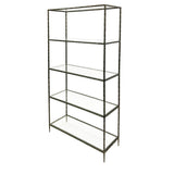 Libra Interiors Patterdale Hand Forged Shelving Unit – Dark Bronze Finish