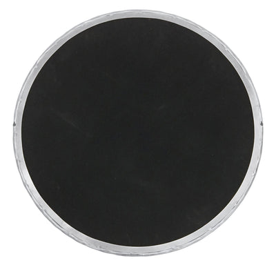 Ferris Round Mirror – Brushed Grey Finish